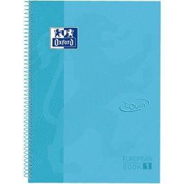 Oxford Cuaderno Europeanbook 1 Touch Write&Erase A4+ 80H 5x5mm Microperforado Tapas Extraduras Azul Pastel (5 Unidades) (5 Unidades) Precio: 21.49999995. SKU: B1G9VDLGDR