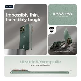 Motorola Edge 70 lily pad 12GB 512GB 50MP 17cm (6.7") 4G/5G Android 16.0 Verde