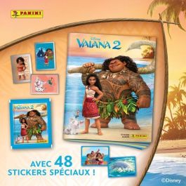 Álbum - PANINI - Vaiana 2 - 192 cromos - 48 brillantes - Aventura cautivadora