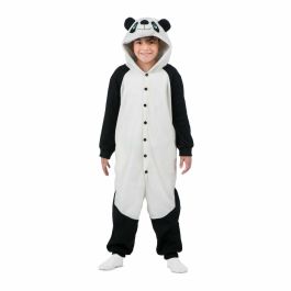 Disfraz infantil oso panda talla unica 9-13 años (kigurumi con capucha y cola)