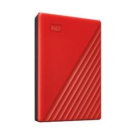 Western Digital My Passport disco duro externo 2000 GB Rojo