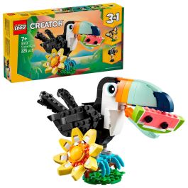 Lego 31173 Creator Fauna Salvaje: Tucán Tropical - Set de construcción 3 en 1 de animales: tucán, mariposa o pez tropical Precio: 15.88999951. SKU: B12464JZG8