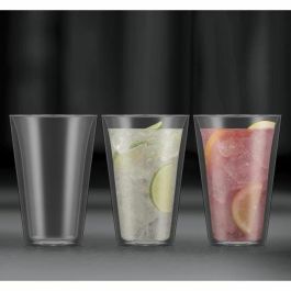 Bodum CANTEEN Juego de 6 vasos de doble pared 0.4 L Transparente