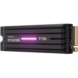 Crucial CRU0649528945549 SSD interno T710 2 TB con disipador PCIe Gen5 NVMe M.2