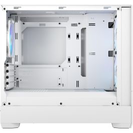 Fractal Design Pop Mini Air RGB TG Clear White Caja PC Mini Tower Blanca con Ventana y RGB