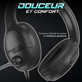 Auriculares con Micrófono Spirit of Gamer Pro H4 Negro