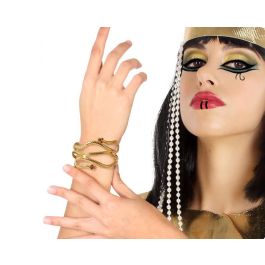 Brazalete Serpiente Egipcia Dorado Mujer Adulto Brazalete Serpiente Egipcia Dorado Mujer Adulto