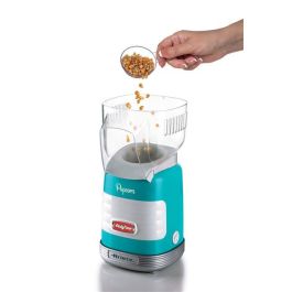 Ariete 2956/01 Máquina de Palomitas Party Time Popper Azul Retro Años 50 Libre Grasas