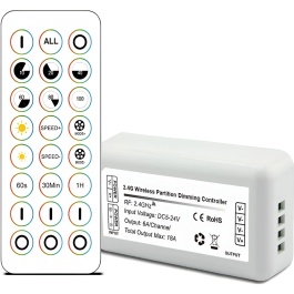 Dimmer LED Táctil 2.4G RF Control 3 Zonas Universal [HLP-YS-RF2.4G-01] Precio: 9.5000004. SKU: B1E8A2WDFL