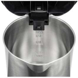 Unold 18015 Blitzkocher Edition Hervidor de agua eléctrico 1.5L 2200W negro de acero inoxidable con indicador de nivel