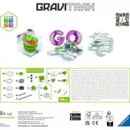 Ravensburger AAAPN72667 Juego de construcción giratorio Gravitrax GO, 40 piezas, para mayores de 8 años