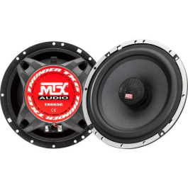 Mtx Audio TX665C Altavoces coaxiales de 2 vías 16.5cm 90W RMS 4 Ohm chasis aluminio tweeter neodimio