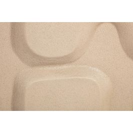 DKD Home Decor Cuadro Abstracto Lienzo PS Beige Marron 50 x 70 x 4.5 cm (2 Unidades)