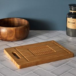 Cook Concept Tabla Cortar Bambú con Ranuras 33x23 cm