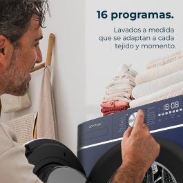 Cecotec Lavadora 8 kg 1400 rpm Bolero DressCode 8800 Inverter Azul acero inoxidable