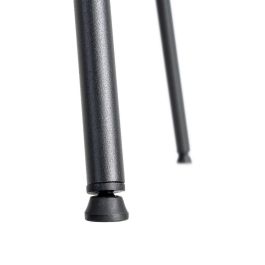 Silla Negro Metal / Simil Piel 59 X 50,50 X 81,50 cm