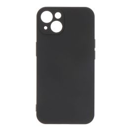 Carcasa negra de plástico soft touch para iphone 13