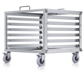 Ubiquiti U Rack 6U TL Toolless Mini Rack - Rack para dispositivos de 6U sin herramientas y con ruedas