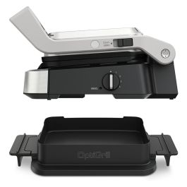 Tefal OptiGrill 4in1 GC774D10 Silver Parrilla Eléctrica Multifunción 9 Programas 2100W Acero Inoxidable