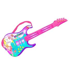 Guitarra Electronica Con Luz Barbie 4410 Reig