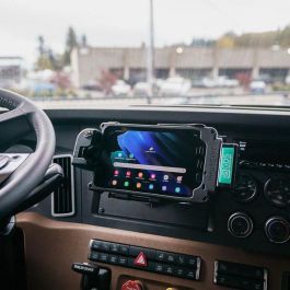 RAM Mounts IntelliSkin Next Gen para Samsung Tab Active3 - Funda protectora con carga USB-C y conexión GDS