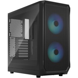 Fractal Design Focus 2 Negro - Torre PC ATX/micro ATX/Mini-ITX con Ventiladores 140mm FD-C-FOC2A-03