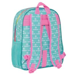 Mochila Escolar Rainbow High Paradise Turquesa 32 X 38 X 12 cm