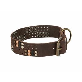 Collar para Perro Trixie Rustic Marrón oscuro L