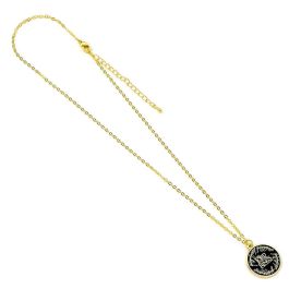 THE CARAT SHOP Colgante Logo El Señor de los Anillos Dorado - Collar Aleación de Zinc The Lord of the Rings