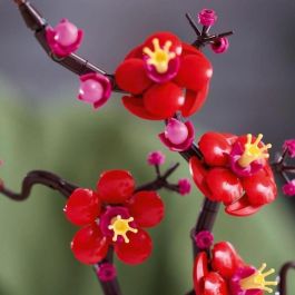 LEGO 10369 Icons Flores de Ciruelo - Set de Construcción para Decoración Floral de Interior, Adultos