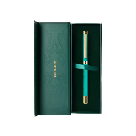 Belius Roller Wild West Verde Dorado Tinta Negra Caja de Diseño