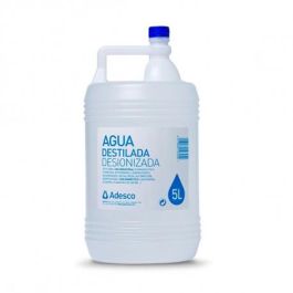 Agua Destilada Desionizada 5 Litros - Alta calidad, conductividad inferior a 1,25 µS/cm Precio: 8.49999953. SKU: B1GBQRAM9D