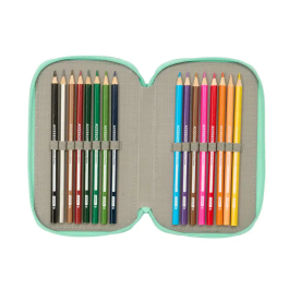 Portatodo Safta Cuore Menta 12,5 x 19,5 x 5,5 cm 37 Piezas