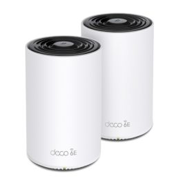 TP-Link Deco XE75 Tribanda (2.4 GHz / 5 GHz / 6 GHz) Wi-Fi 6E (802.11ax) Blanco 3 Interno Precio: 294.5000003. SKU: S0234196