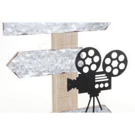 Decoracion Pared Vintage DKD Home Decor Gris Negro 2 x 70 x 32 cm (2 Unidades) Decoracion Pared Vintage DKD Home Decor Gris Negro 2 x 70 x 32 cm (2 Unidades)