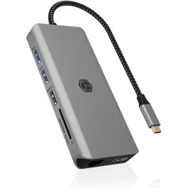 ICY BOX IB-DK4061-CPD USB-C 12-en-1 Docking Station con Power Delivery 100W para Windows, Mac, ChromeOS - Gris Precio: 98.50000039. SKU: B13Z5HXVYW
