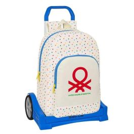 Mochila Escolar con Ruedas Benetton Topitos (30 x 46 x 14 cm) Precio: 37.59000036. SKU: S4308029