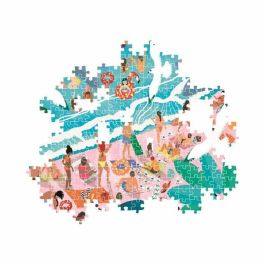Clementoni CLE8005125399383 Puzzle Compacto 1000 Piezas Domingo en la Playa