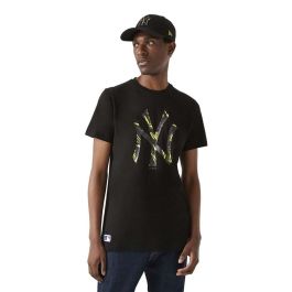 Camiseta de Manga Corta Hombre New Era NY Yankees MLB Talla XL Negro Precio: 25.4999998. SKU: S6419562