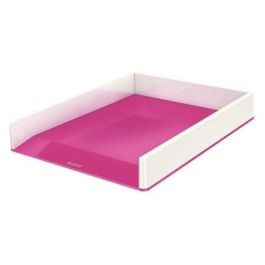 Bandeja Sobremesa Leitz Wow Dual Fucsia Metalizado/Blanco Precio: 12.50000059. SKU: B152T5579M