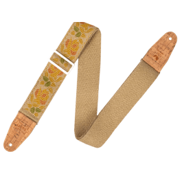 Levy's Correa Vegan Hemp Series 2" - Floral Amarillo Y Naranja