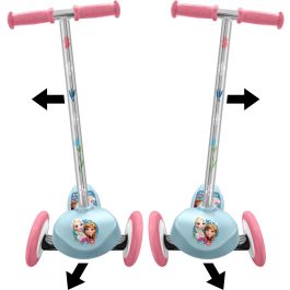 Frozen Patinete infantil RN246045 con volante, 3 ruedas - Azul