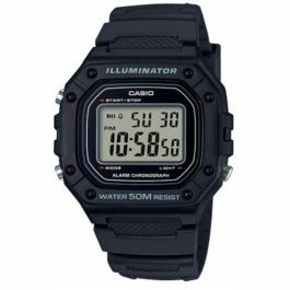 Reloj Hombre Casio W-218H-1AVEF Negro Precio: 30.50000052. SKU: S0449587