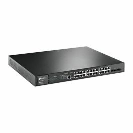 Tp-link Switch administrado JetStream 28 Puertos Gigabit L2 con PoE+ 24 Puertos, Omada SDN, 384W, 4 SFP