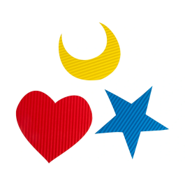 Liderpapel Cartón Ondulado Naranja 50 x 70cm 320g/m2