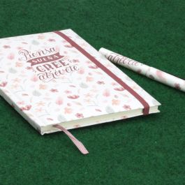 CMP General Libreta Soft Atrévete con Boli 15x21 cm Tapa Dura Acolchada Goma Sujeción 160 Páginas