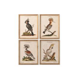 Cuadro Tropical DKD Home Decor Multicolor Beige 2 x 50 x 40 cm (4 Unidades) Precio: 139.69000001. SKU: B1JX7HVPTX