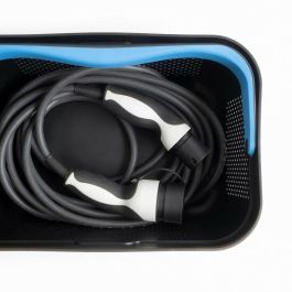 Rati V01762 Cesta de la compra para coche, antideslizante y segura, con adaptador de fijación, plástico reciclado y diseño moderno, Azul Rati V01762 Cesta de la compra para coche, antideslizante y segura, con adaptador de fijación, plástico reciclado y diseño moderno, Azul