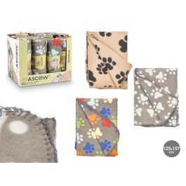 Manta Mascota Huellas Surtidos Col 125X157Cm Mascow (12 Unidades) Precio: 68.4999997. SKU: B1HBFJMW8G