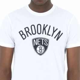 Camiseta Deportiva de Manga Corta New Era NOS NBA BRONET 60416753 Blanco